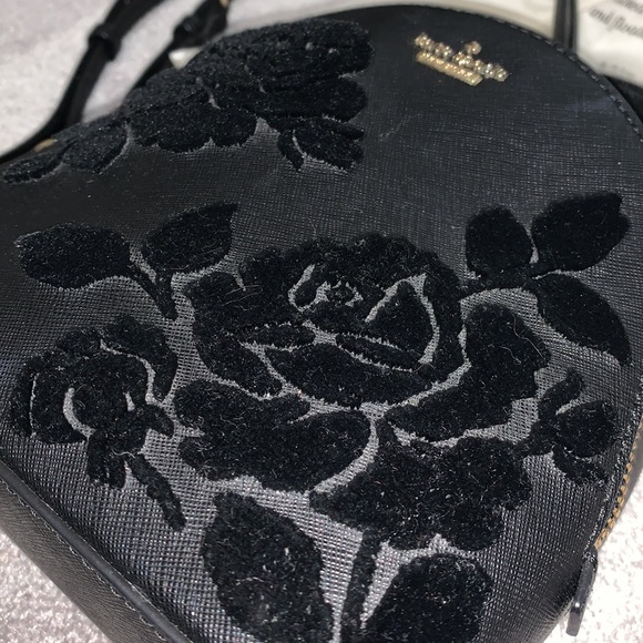 Kate Spade Cameron Street Flock Roses Binx Mini Backpack - Picture 3 of 13